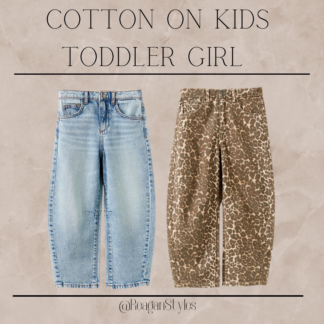 Toddler girl barrel jeans 😍🥹

#LTKFindsUnder50 #LTKStyleTip #LTKKids