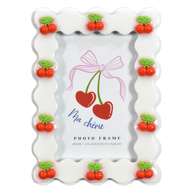 Cherry Tabletop Picture Frame, 4x6 | At Home