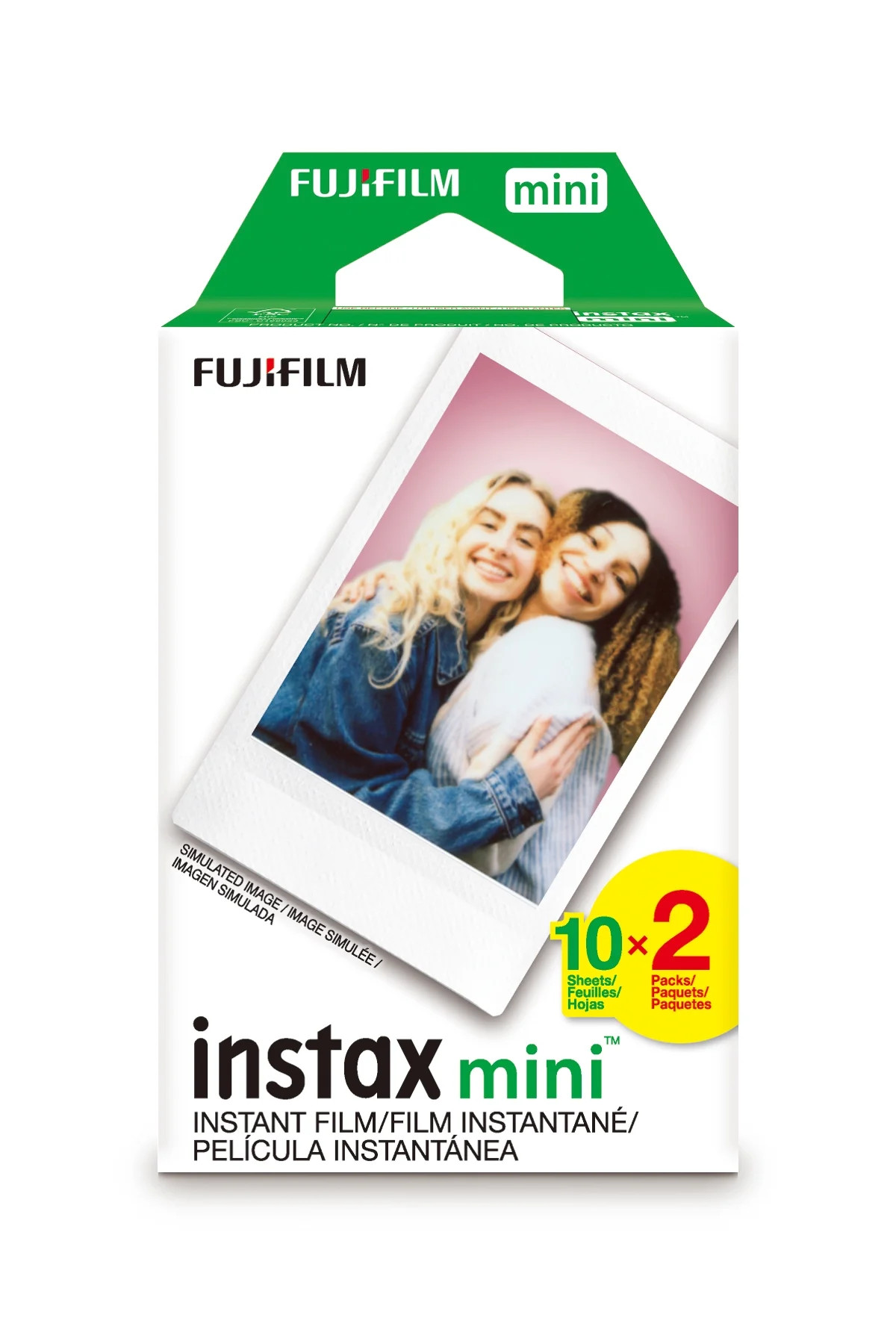 Fujifilm Instax Mini Twin Pack Film (20 sheets) | Walmart (US)