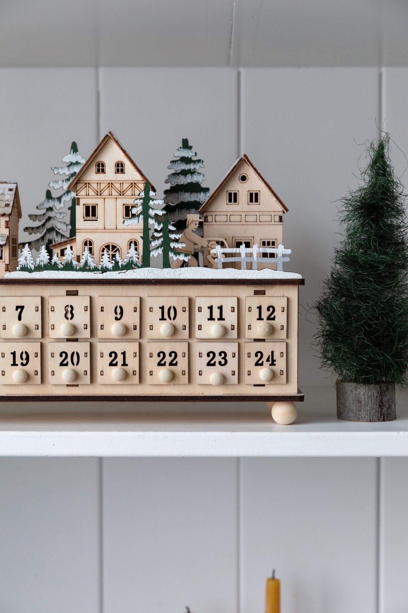 Wood advent calendars! This one is a few years old and no longer available but I rounded up some other cute options

#LTKmomlife #LTKHome #LTKHoliday