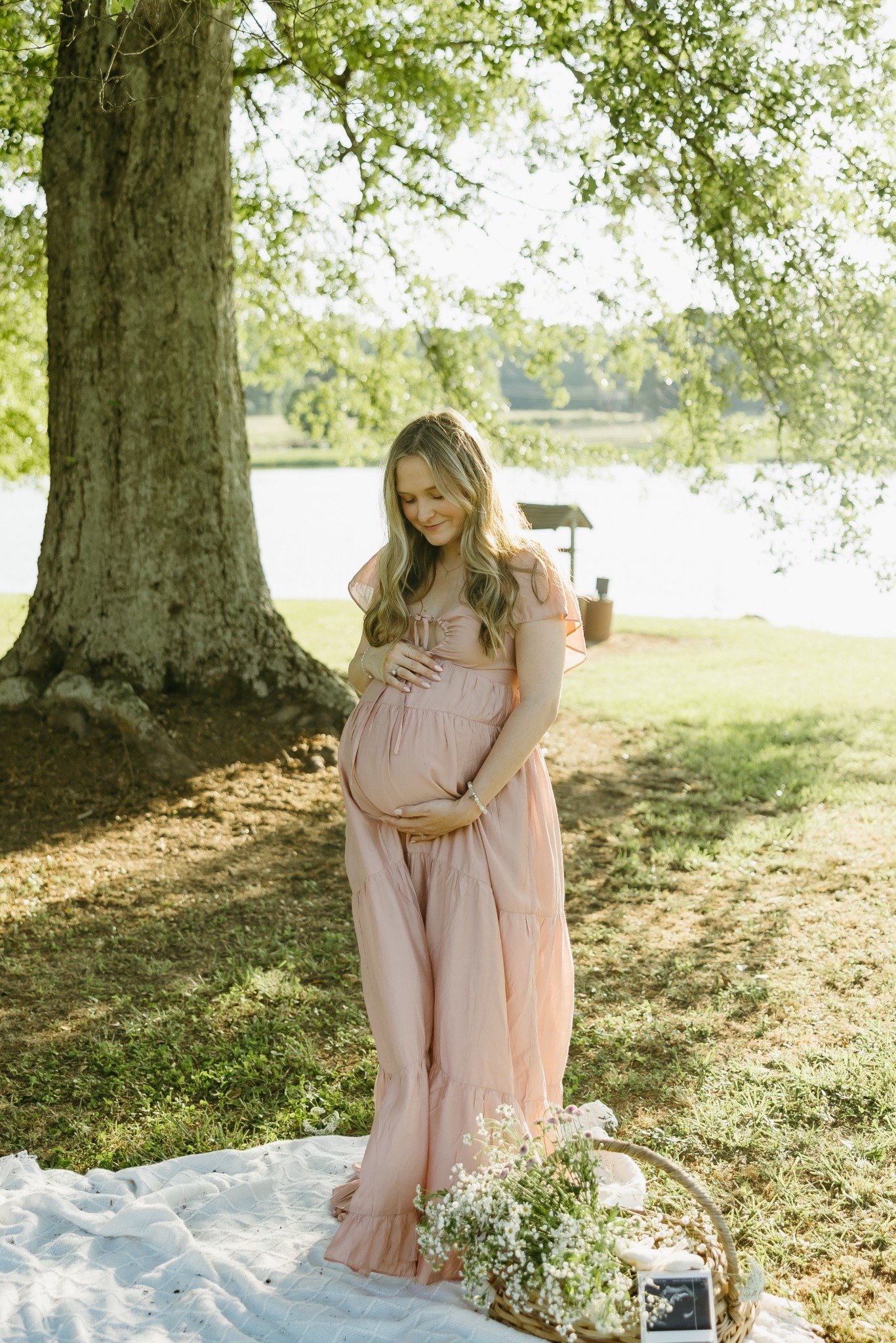 LOVE this maternity dress from Baltic Born for our maternity shoot 🤍🌿🧺 for size reference, I am 5’1 and I’m wearing a size small

#LTKBump #LTKPetite