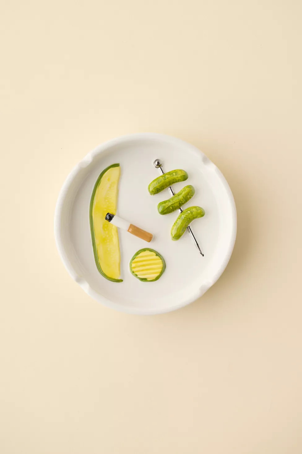 Vices Patterned Ceramic Ashtray | Urban Outfitters (US and RoW)