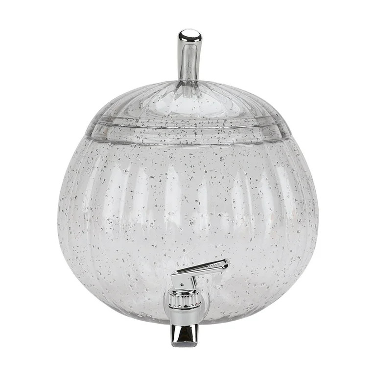 Way to Celebrate 1.5 Gallon Acrylic Pumpkin Shape Beverage Dispenser, Clear - Walmart.com | Walmart (US)