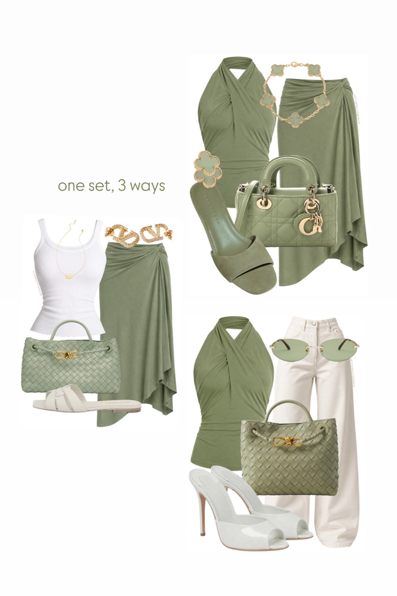 This revolve set is perfect for summer- style as a pair or as separates💚💚