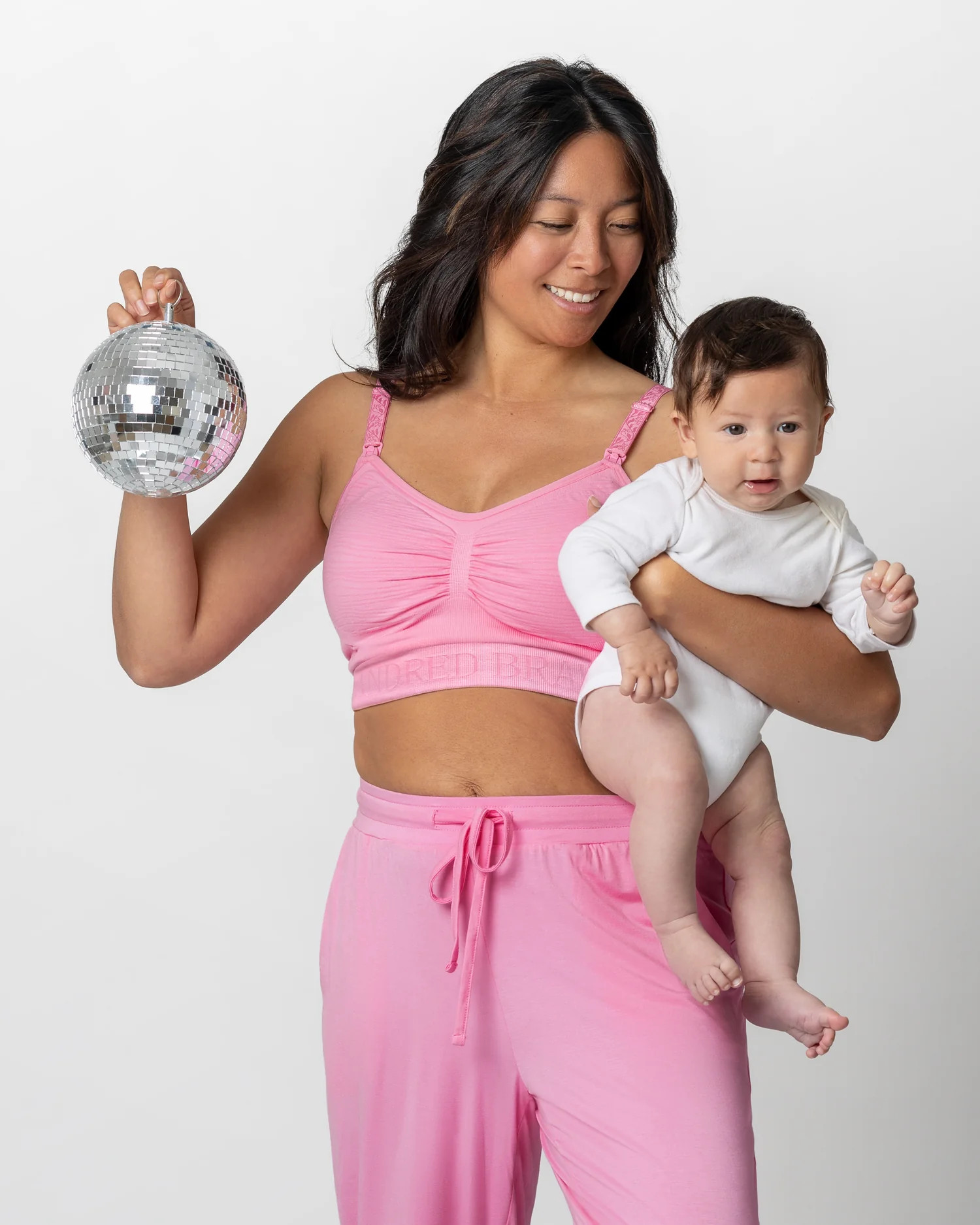Sublime® Hands-Free Pumping & Nursing Bra | Bubblegum – Kindred Bravely | Kindred Bravely