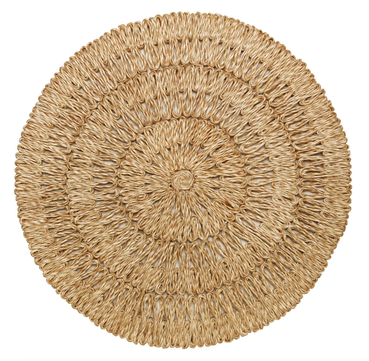Straw Loop Natural Placemat | Over The Moon