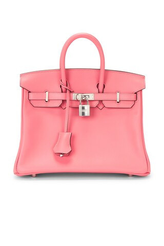 Hermes Swift Birkin 25 Handbag in Pink | FWRD 