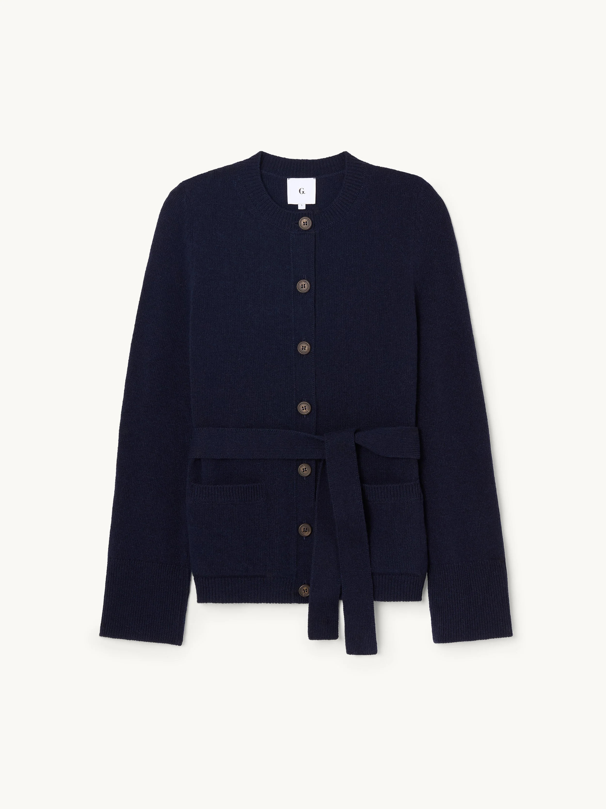 The Slim Belted Cardigan | goop
