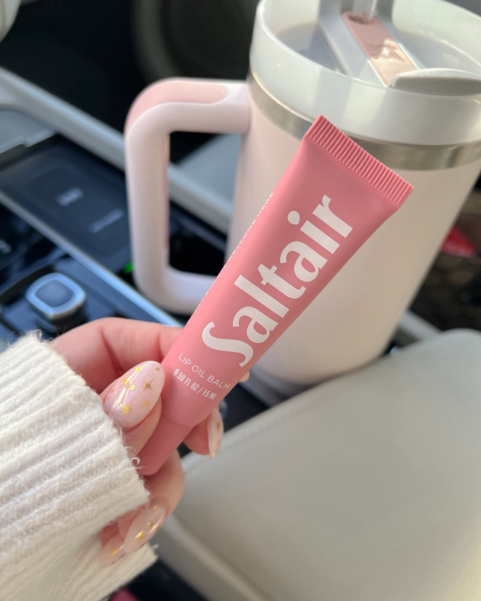 My new favorite lippie! I am so obsessed with the formula & color of these new lip oil balms! It’s not sticky at all and feels so great and hydrating on the lips. The pink color is also really subtle and pretty🫶🏻 color is called “Dragon Fruit.”

Saltair lip oil, lip products, what I’m loving, beauty favorites, new arrivals, Stanley 40 oz tumbler, fancythingsblog

#LTKfindsunder50 #LTKbeauty #LTKfindsunder100