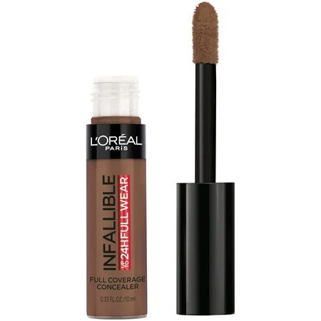 L Oreal Paris Infallible Full Wear Liquid Concealer Waterproof Coffee 0.33 fl oz | Walmart (US)