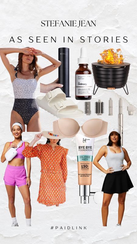 As Seen on my Instagram Stories!
workout gym outfit tennis pickleball summer dress sandals pool one piece swimsuit strapless bra beauty fire pit Father’s Day gift shark beauty hair 

#LTKGiftGuide #LTKBeauty #LTKSwim