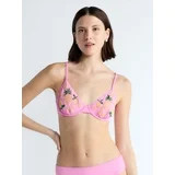 Free Assembly Women's Beaded Demi Underwire Bikini Top, Sizes XS-XL | Walmart (US)