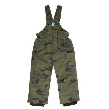 Iceburg Little and Big Boys Insulated Snowbib, Midweight, Sizes 4-16 | Walmart (US)