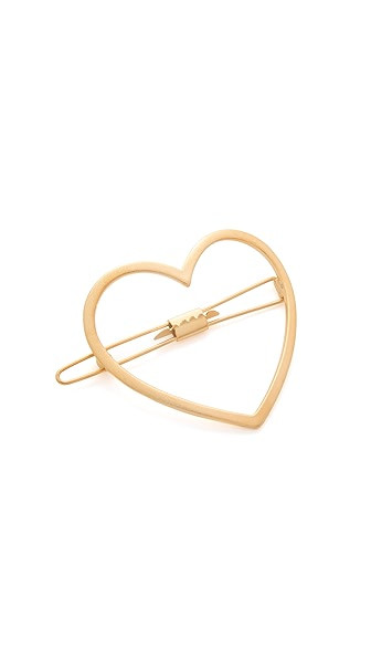 The Golden Heart Barrette | Shopbop