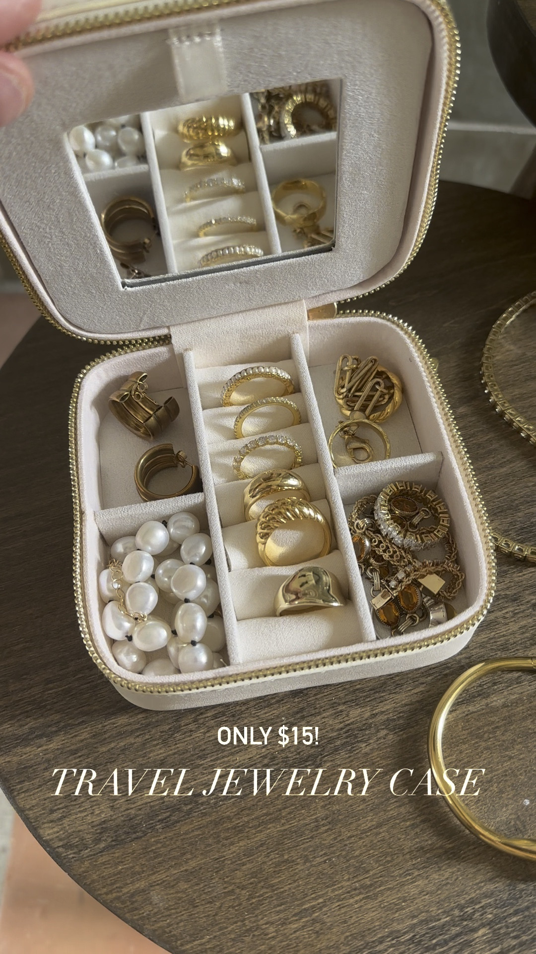 Cute, functional travel jewelry case — only $15!

#LTKtravel #LTKFind #LTKunder50
