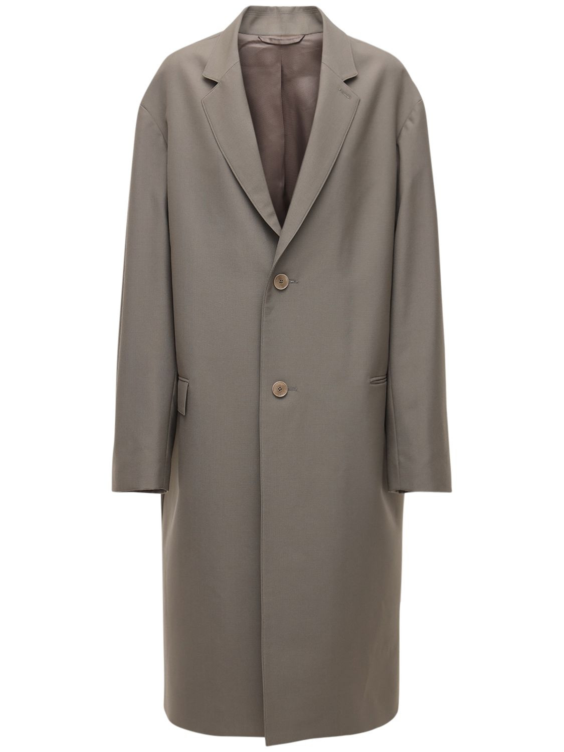 Light Wool Blend Coat | Luisaviaroma