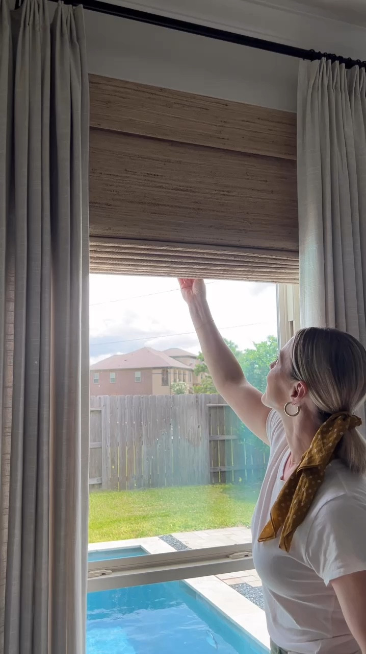 These custom bamboo shades can be installed without drilling into your windows or walls!  The hardware is included (along with standard mount hardware) on shades less than 50” wide.

Use code CRAZYWONDERFUL for 15% off your order



#LTKHome