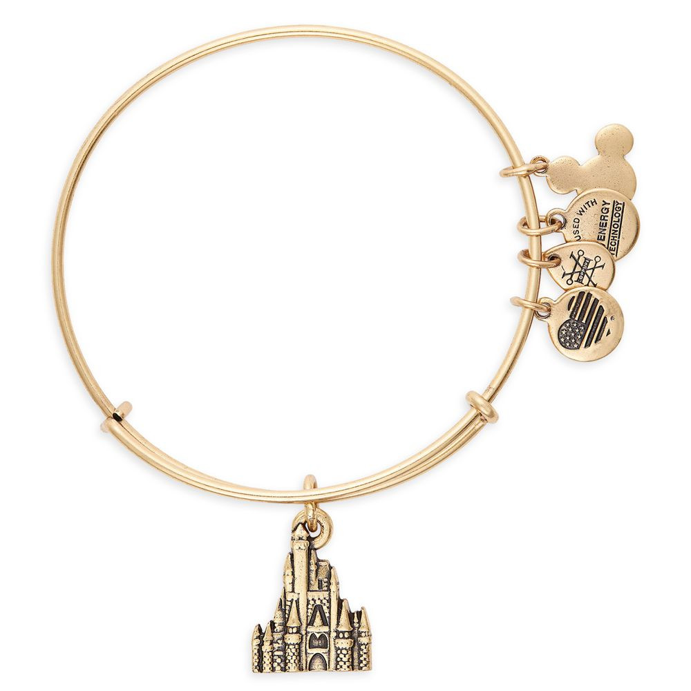 Cinderella Castle Figural Bangle by Alex and Ani | Disney Store