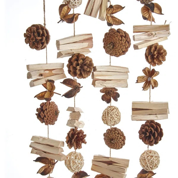 72'' in. Faux Pinecone Garland | Wayfair North America