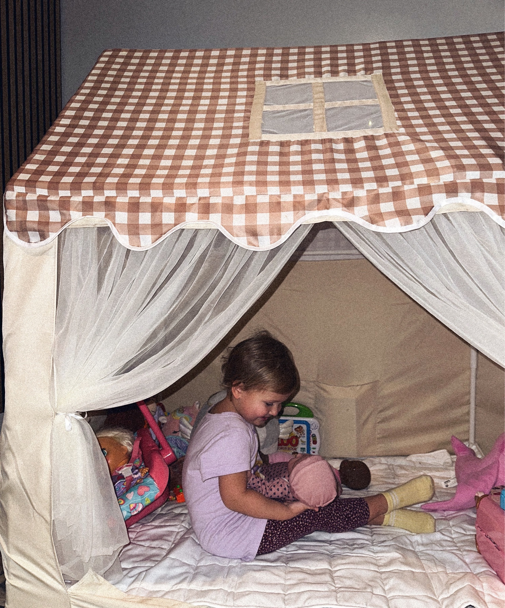 My 2 year old loves to play in this house with her dolls.
Kids gift guide | kids play room

#LTKkids #LTKGiftGuide #LTKbaby