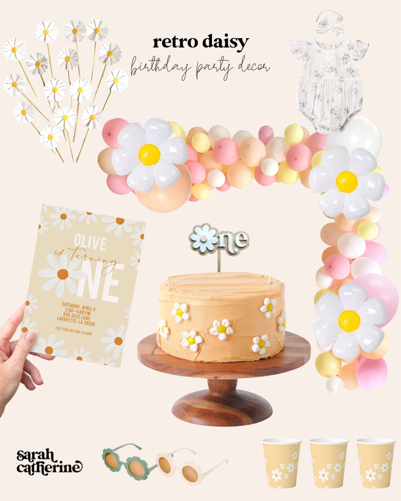 Absolutely adorable Daisy theme birthday party 🌼 baby girl birthday, baby first birthday, birthday party theme, birthday theme, first bday, girl birthday, amazon, Etsy, party decor, daisy decor, floral, boho, girly party

#LTKfamily #LTKkids #LTKFind