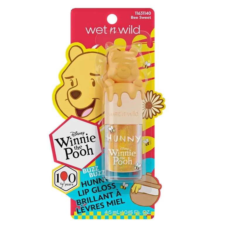 Wet n Wild Winnie the Pooh Lip Gloss Buzz Buzz Hunny Lip Gloss Bee Sweet | Walmart (US)