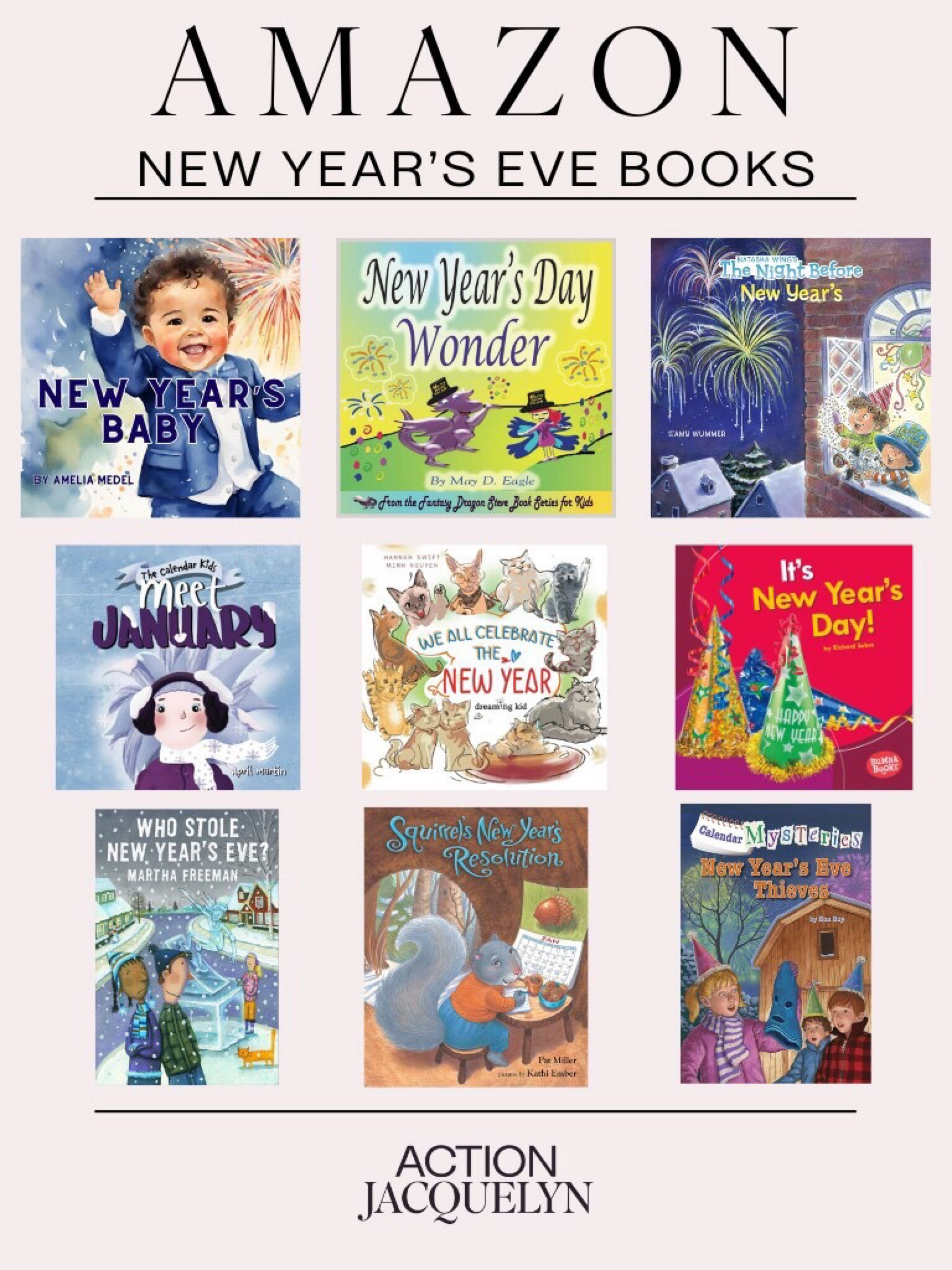 Celebrate the magic of New Year's Eve with a good book in hand! Dive into captivating stories and adventures, available on Amazon. Make your reading list sparkle with these literary gems. 

#NewYearReads #AmazonBooks #BookishCelebration #ReadingMagic #LiteraryGems #NewYearStories #BookLovers #BookRecommendations #AmazonReads #CozyReading #NewYearInBooks #ReadingListGoals #BookWormsUnite #PageTurnerMood

#LTKHoliday #LTKkids