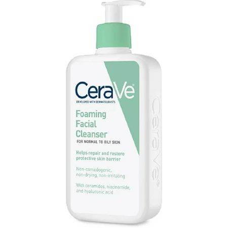 CeraVe Foaming Facial Cleanser 12 oz | Walmart (US)