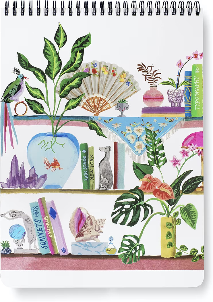 kate spade new york Large College Ruled Notebook, Top Spiral Notebook with 160 Pages, 11.75" x 8.... | Amazon (US)