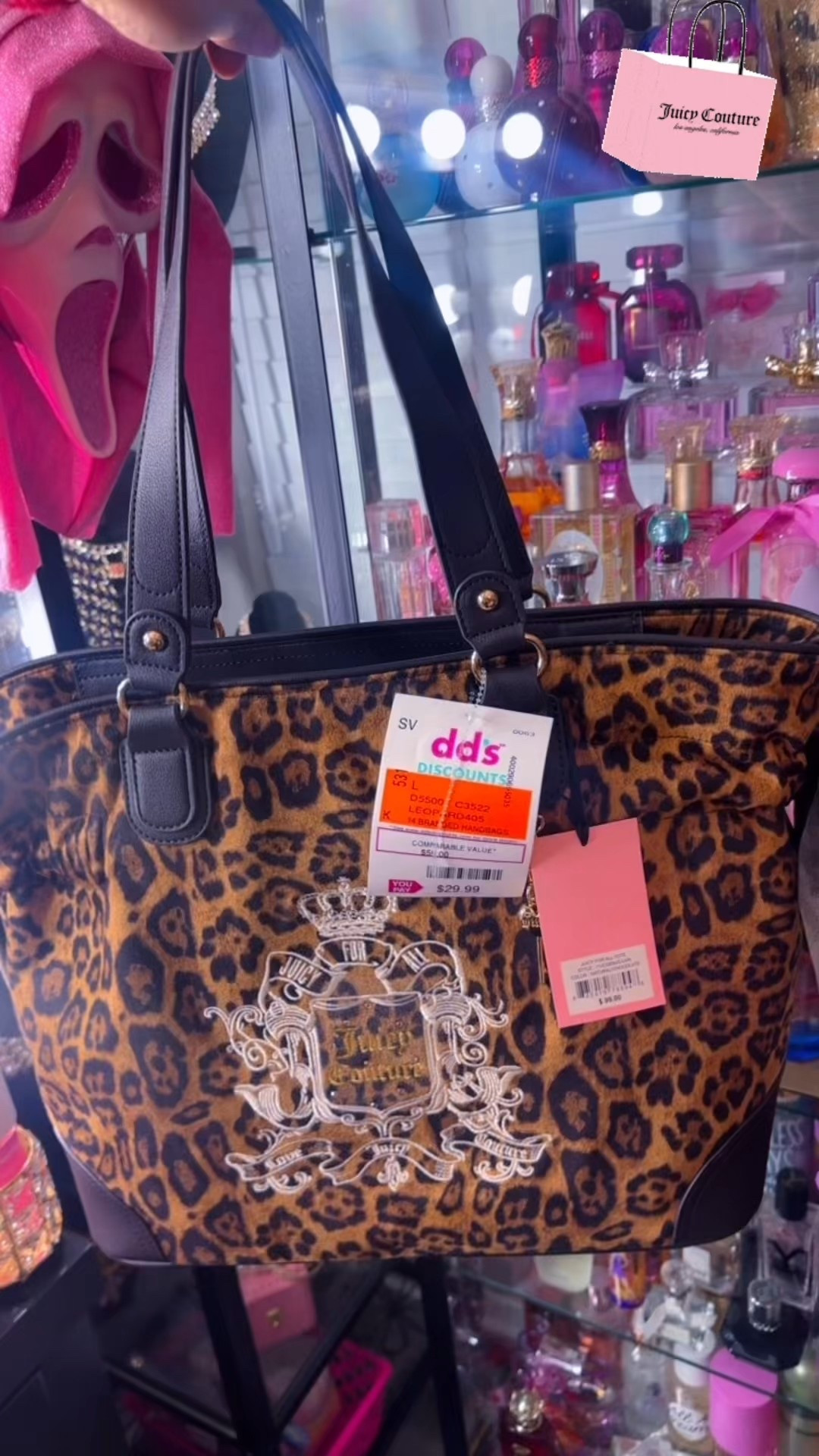 Completely obsessed with this new juicy couture leopard print tote bag. It absolutely is the greatest quality and it looks like a daydreamer and for the price you cannot beat that! Now available at DDs Discount 

#LTKBeauty #LTKItBag #LTKFindsUnder50