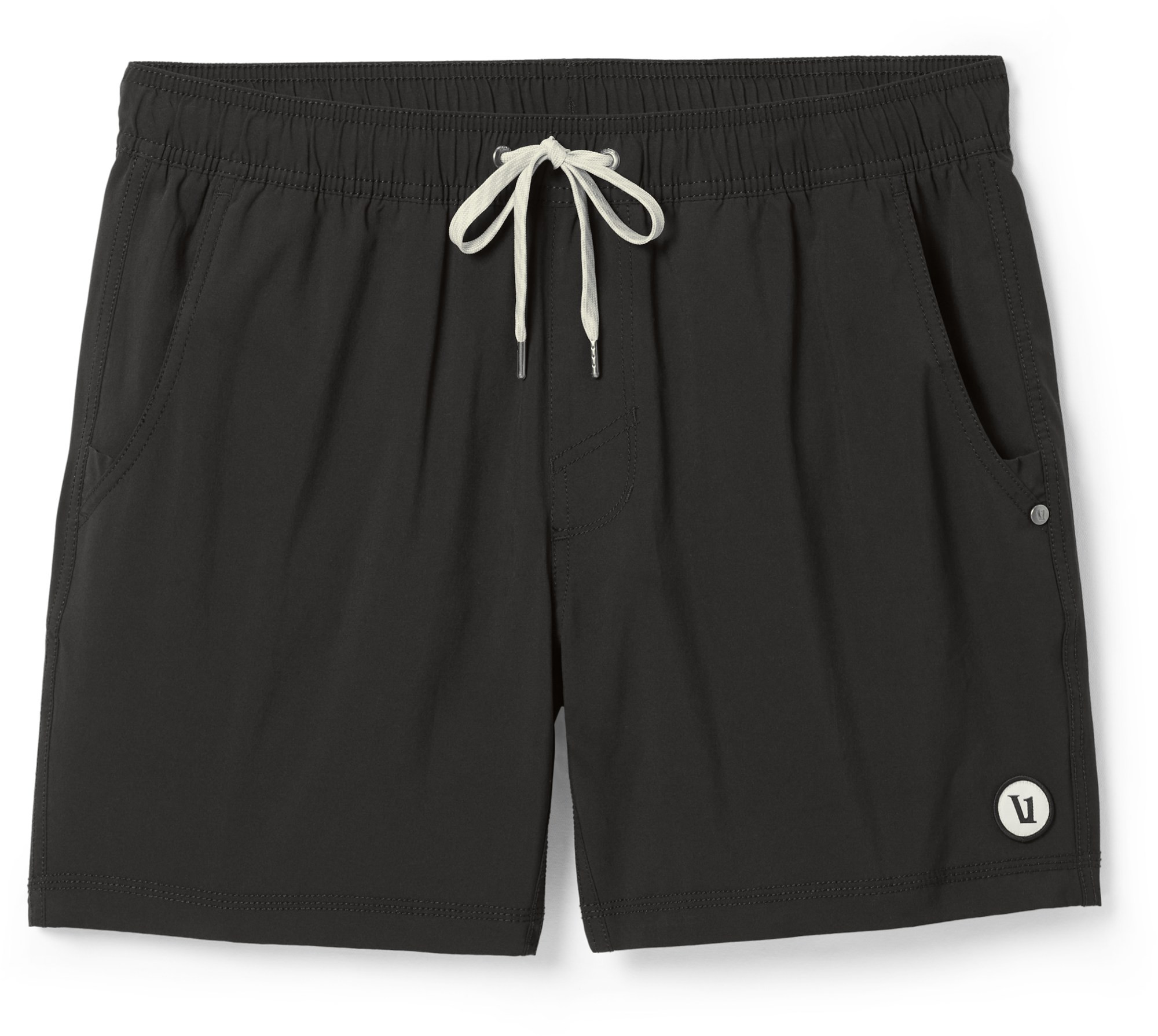 Vuori Men's Kore Shorts 7.5"" Inseam Black L | REI