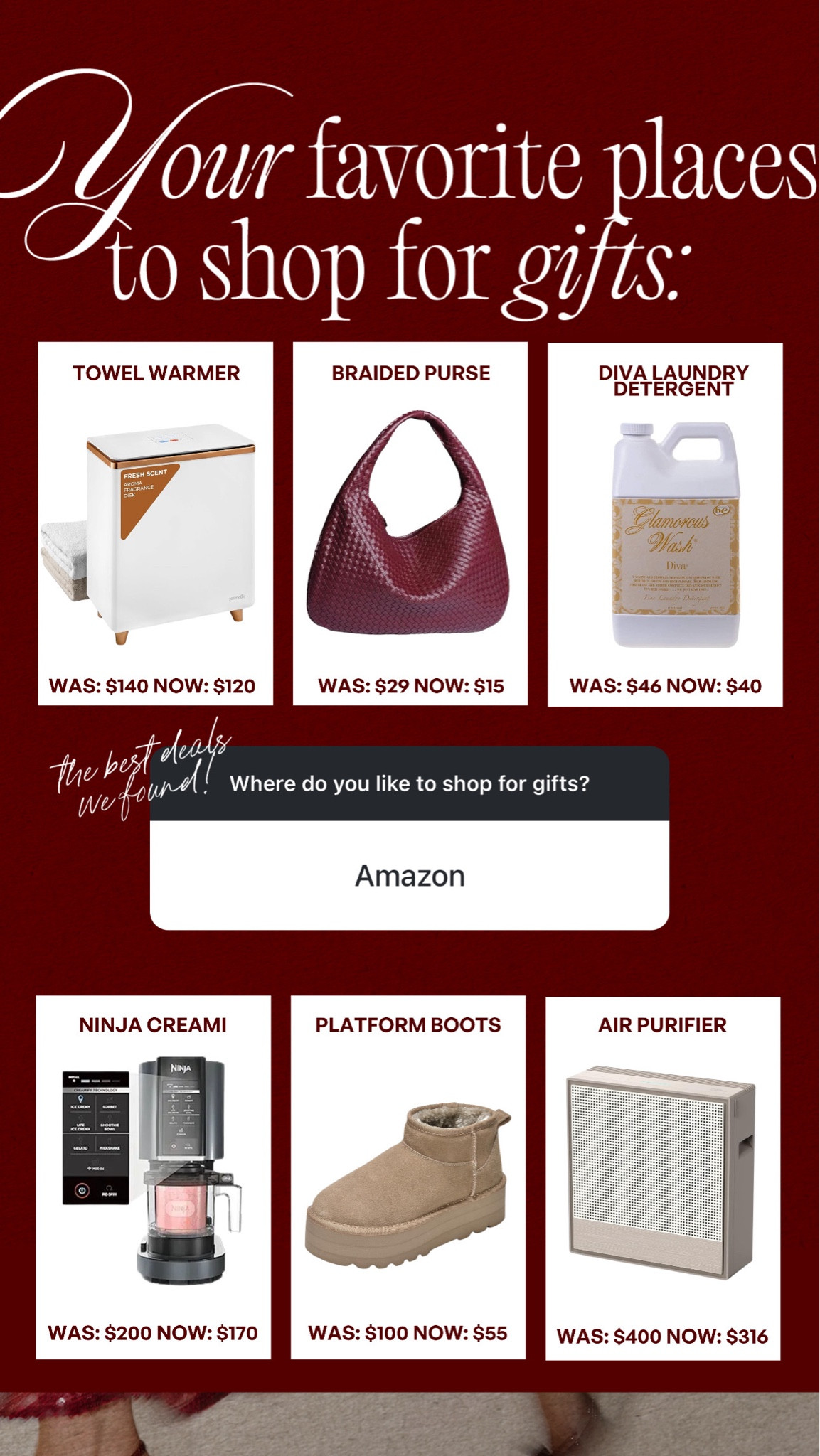 Best deals today from Amazon♥️ #gift #amazon #deal #sale 

#LTKCyberWeek #LTKGiftGuide #LTKHoliday