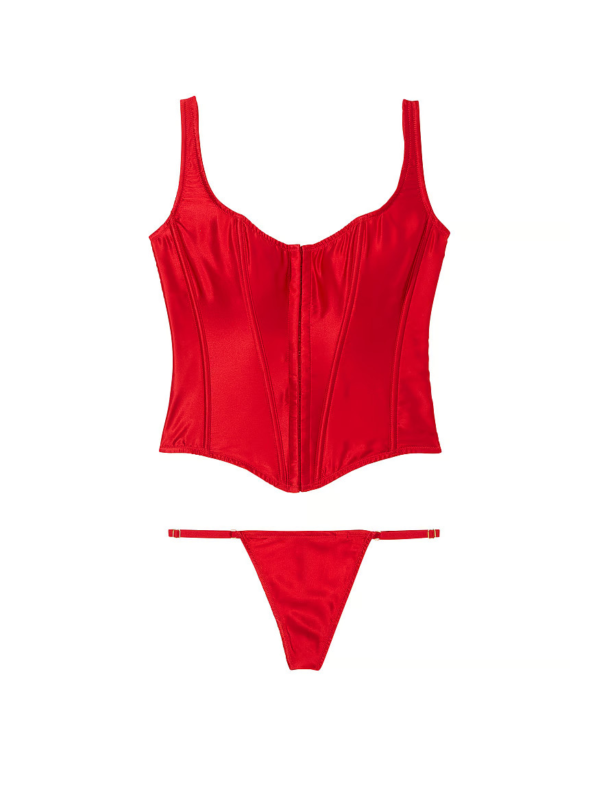 VS Archives Silk Corset Set | Victoria's Secret (US / CA )