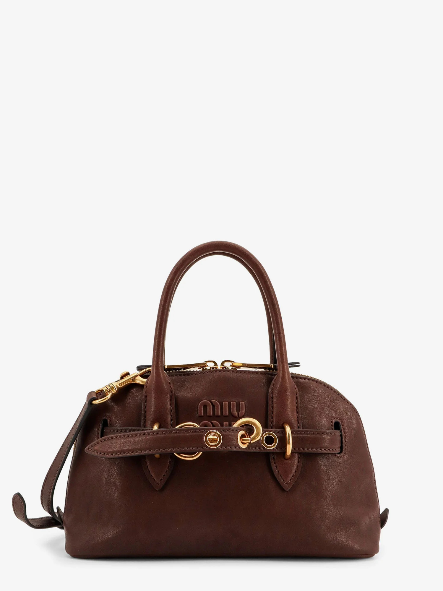 Aventure leather crossbody bag - MIU MIU - gender_Woman | Nugnes 1920