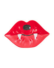 Fangs Figural Lip Platter | TJ Maxx
