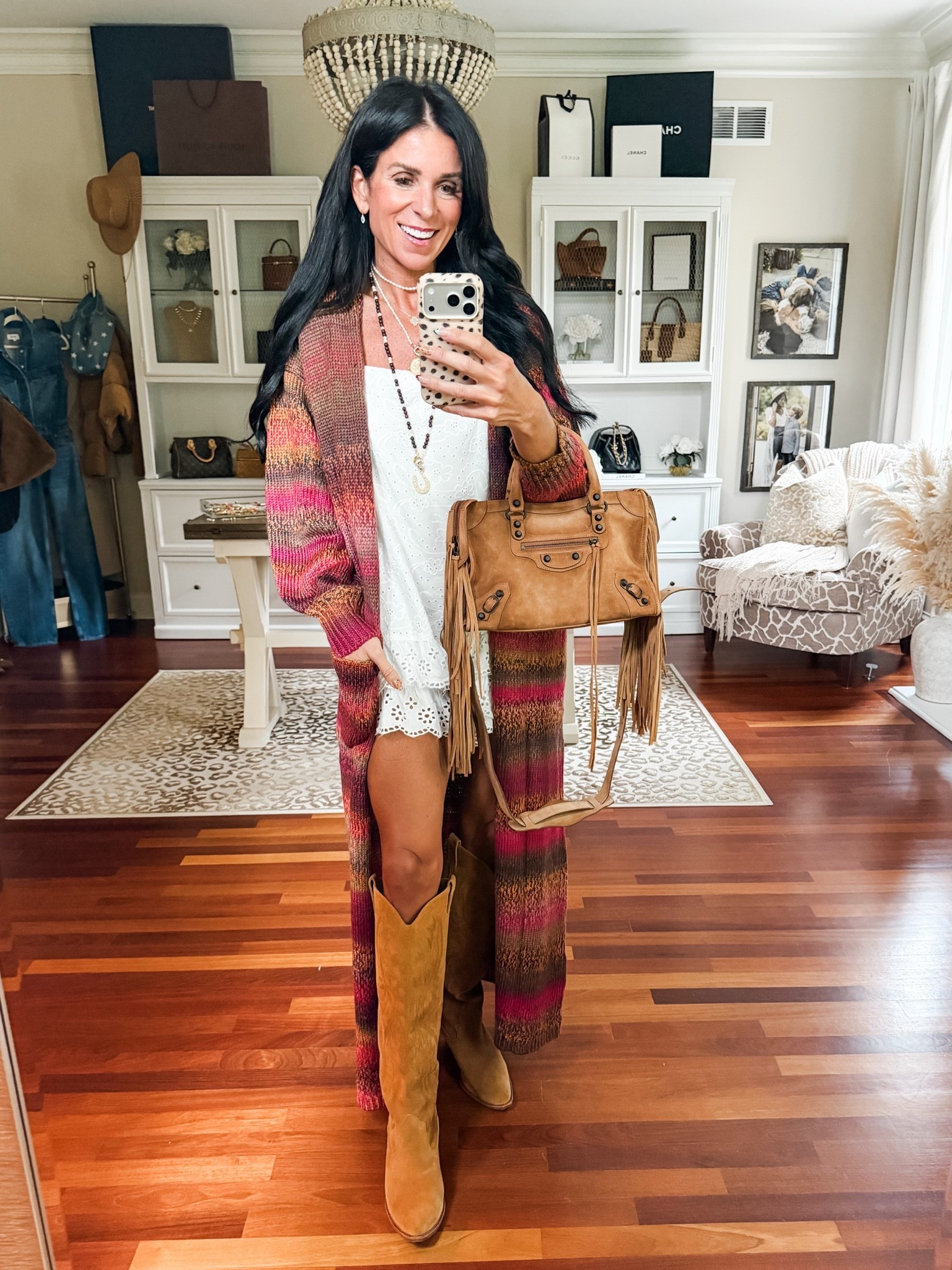 The cutest sweater cardigan for fall!
Wearing an XS and small in the romper

#LTKootd #LTKSeasonal #LTKSaleAlert