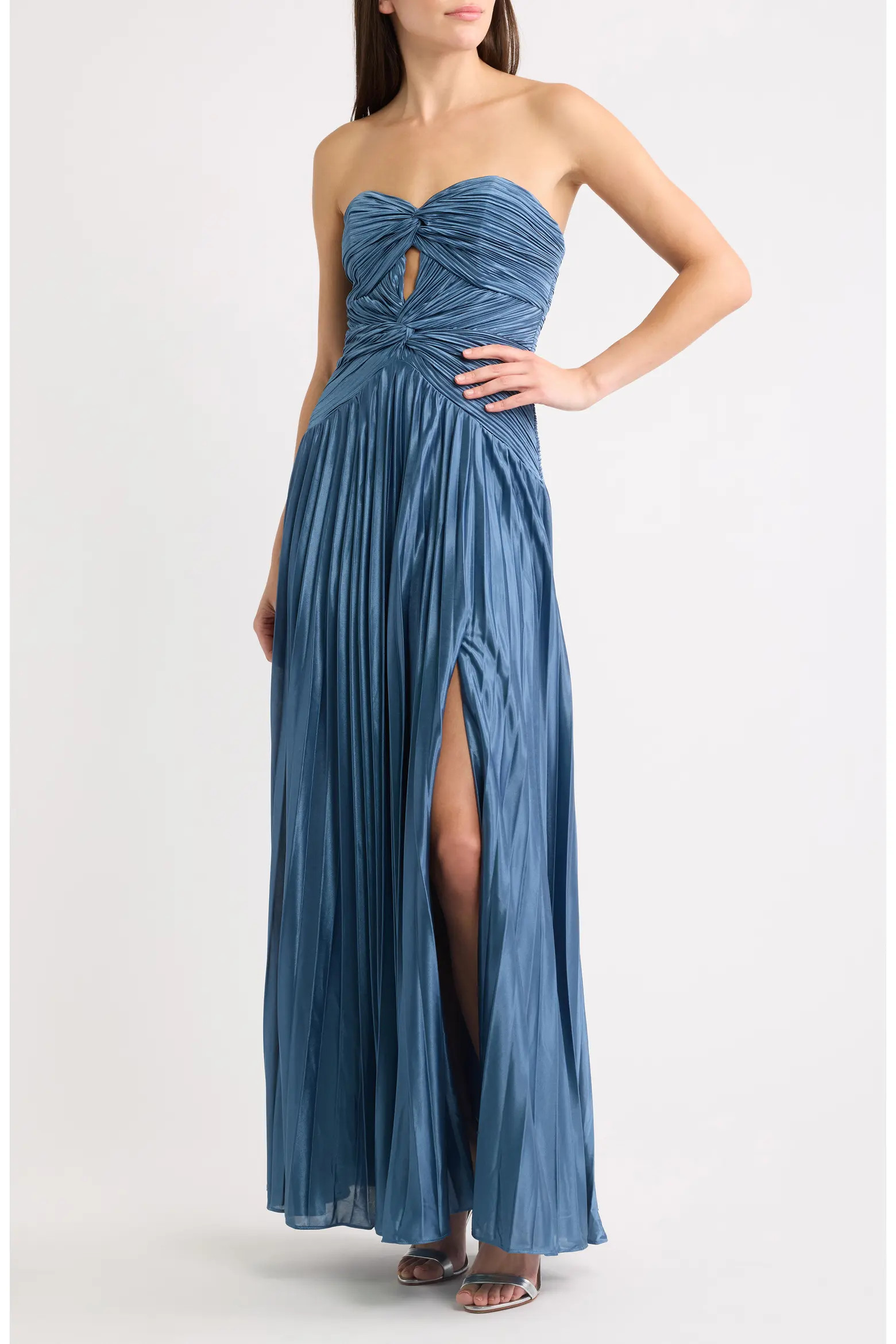 Florence Twist Front Strapless Dress (Women) | Nordstrom | Nordstrom