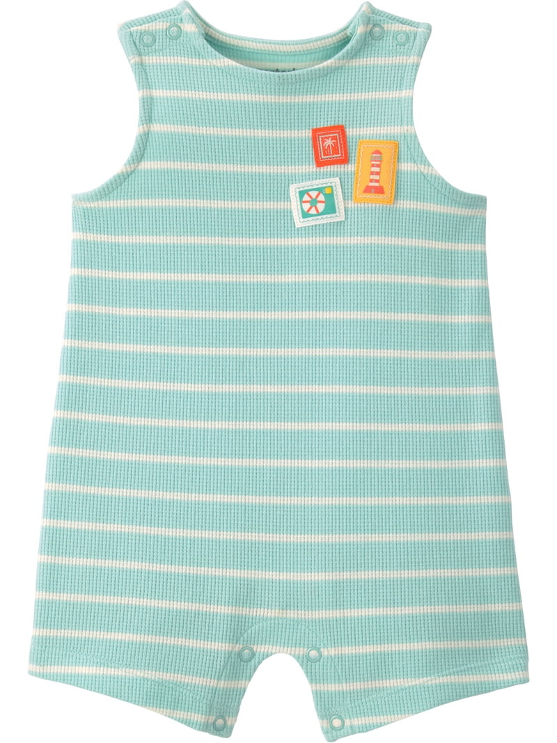 Carter's Child of Mine Baby Boy Romper, Sizes 0/3-24 Months | Walmart (US)