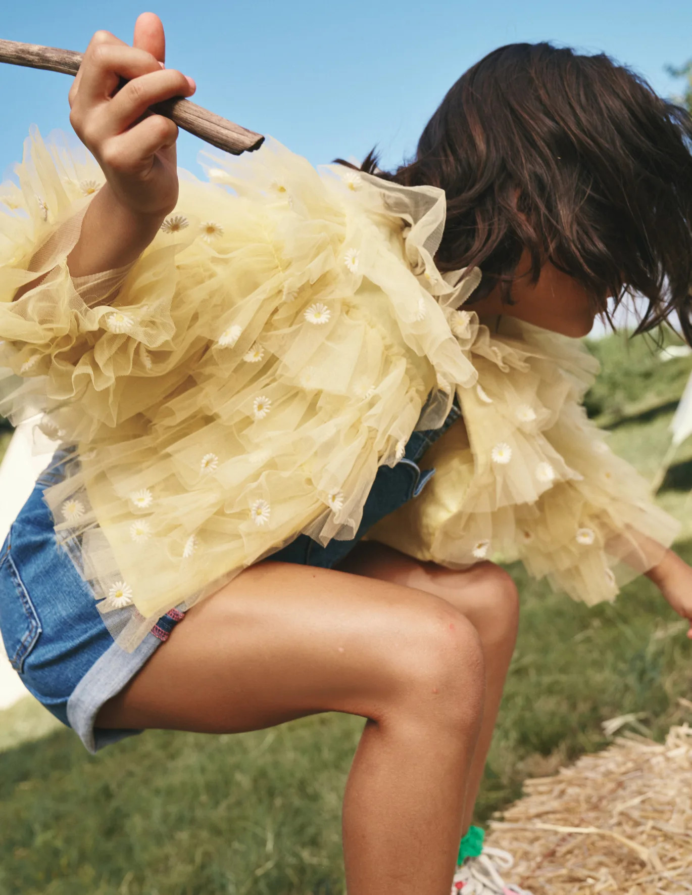 Tiered Tulle Jacket | Boden UK