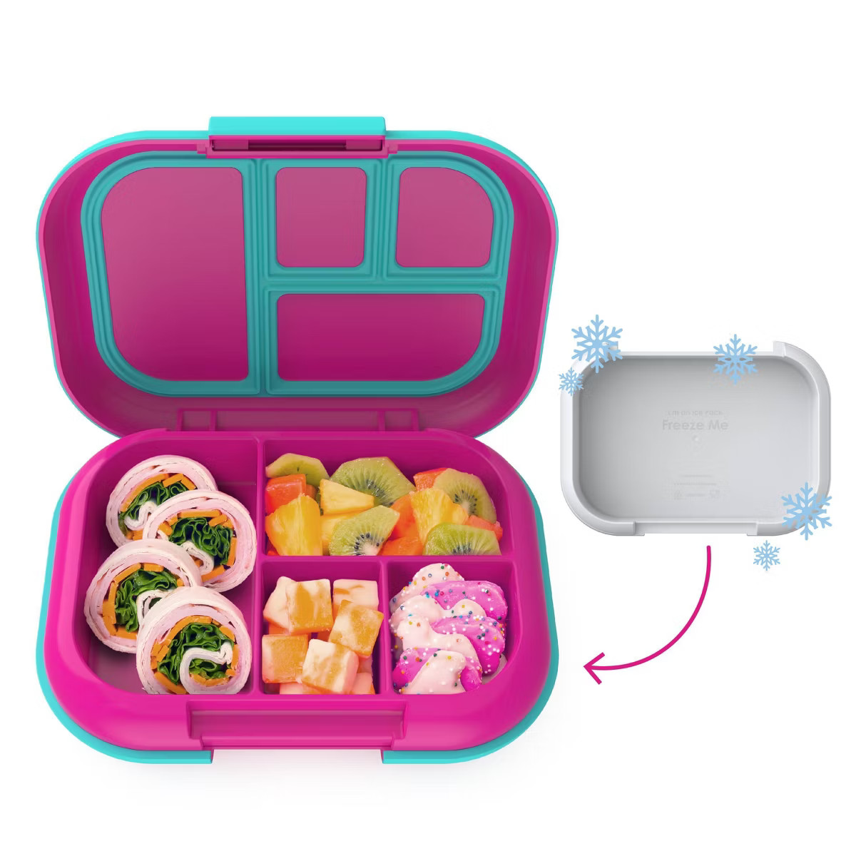 Bentgo Kids' Chill Lunch Box, Bento-Style Solution, 4 Compartments & Removable Ice Pack | Target