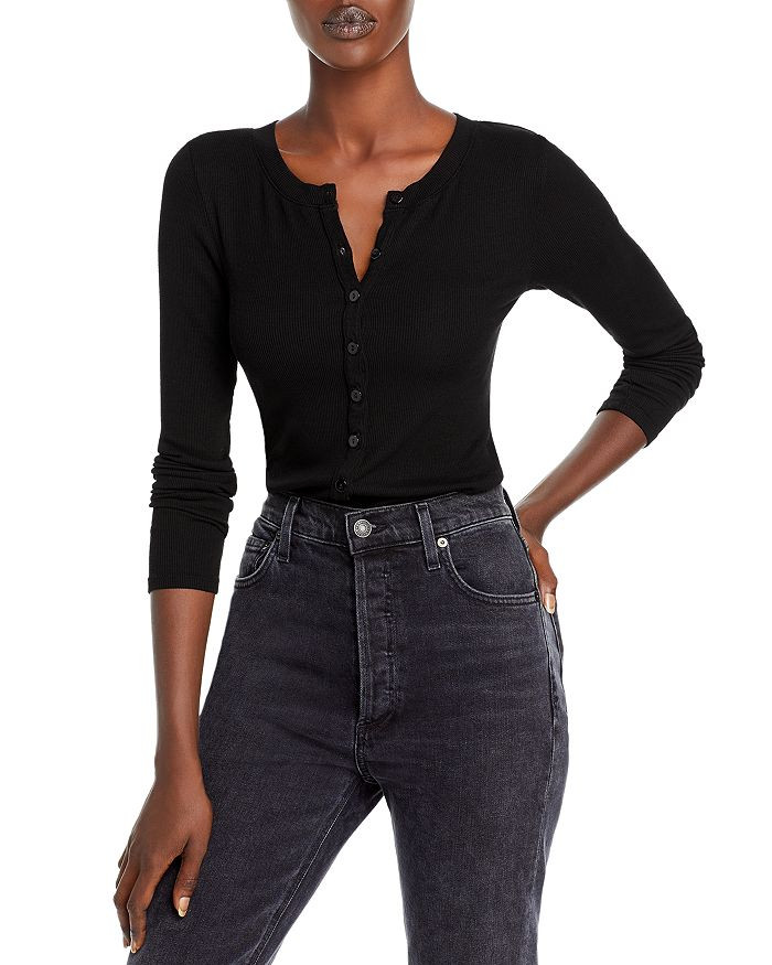 Silk Ribbed Cardigan | Bloomingdale's (US)