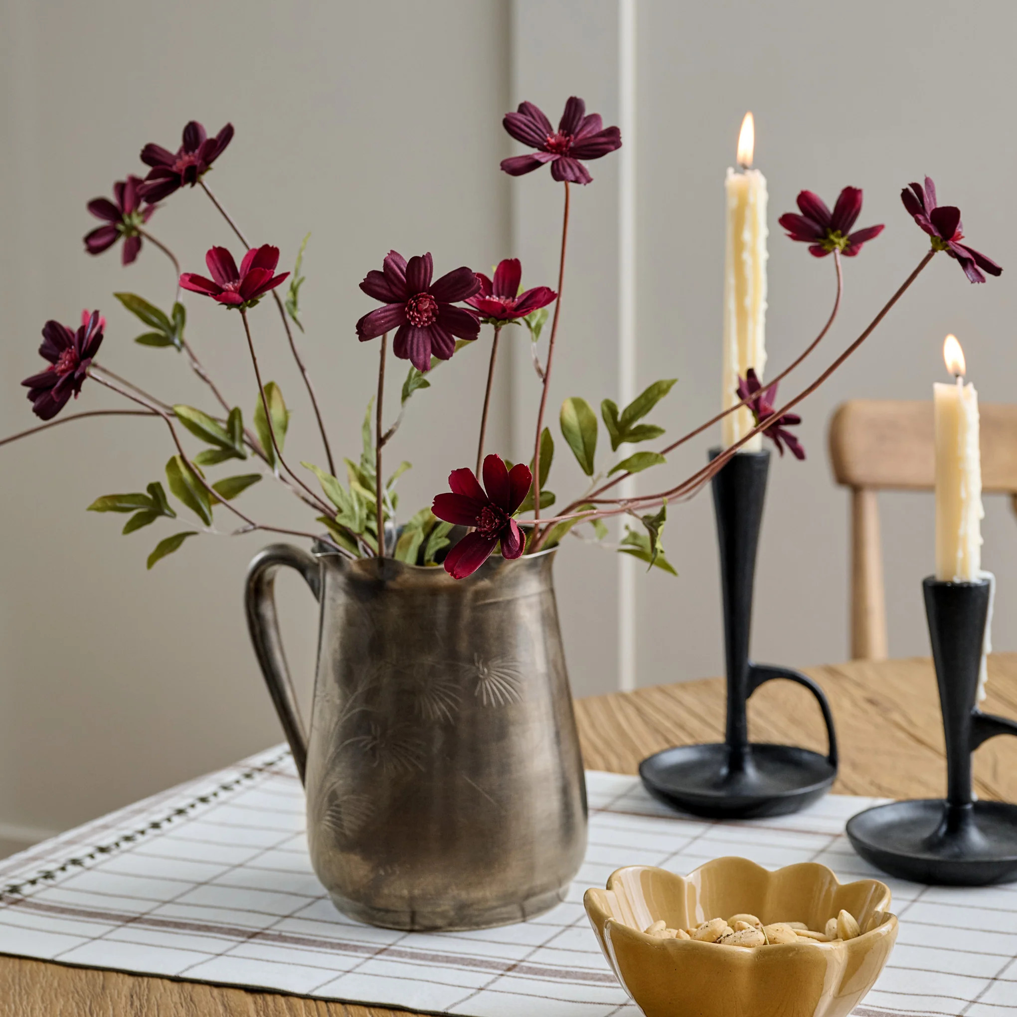 Sophia Etched Pitcher Vase | Magnolia