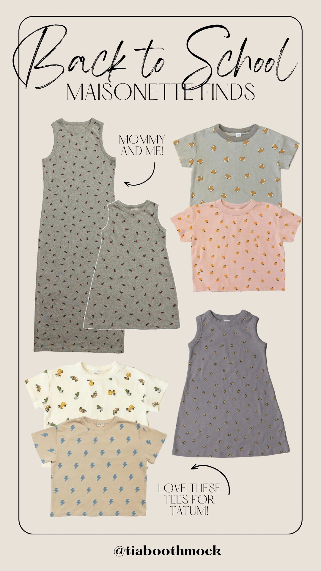 Love these prints for the kids from Maisonette! Perfect for easy back to school outfits ✏️

#LTKKids #LTKmomlife #LTKootd
