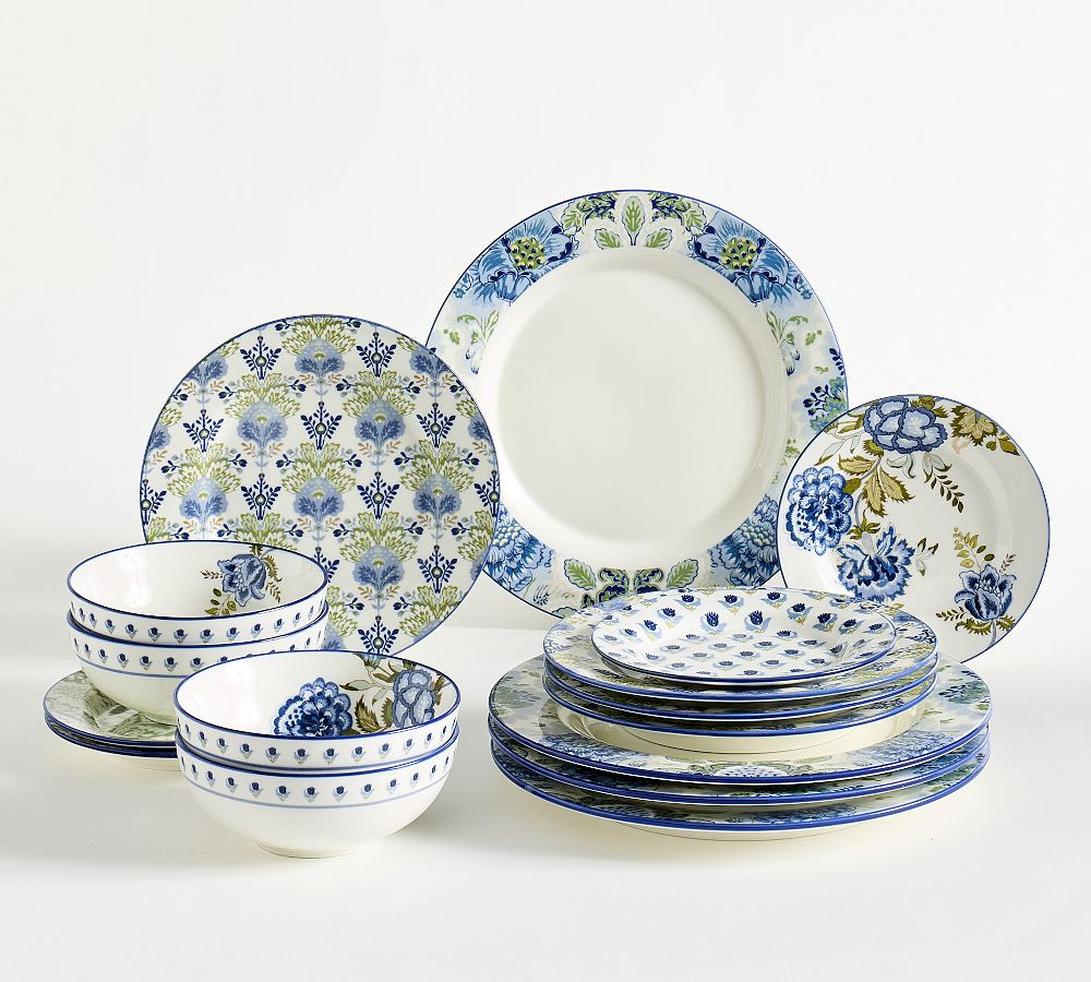 Kravet Arboretum Stoneware Dinnerware Sets | Pottery Barn (US)
