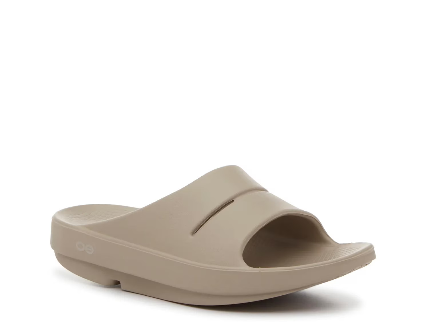 OOFOS OOahh Slide Sandal | Women's | Nomad Taupe | Size 6 | Sandals | Athletic | DSW