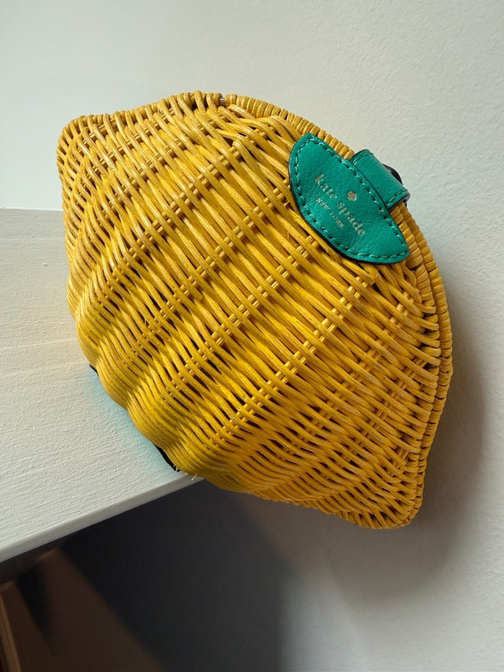 Kate Spade Lemon Wicker Crossbody | Poshmark