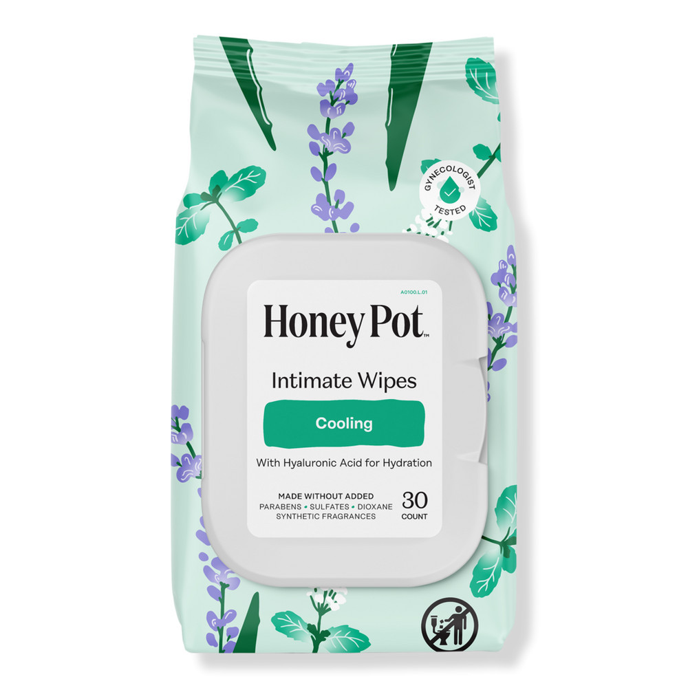 The Honey Pot Company Cooling Intimate Wipes | Ulta