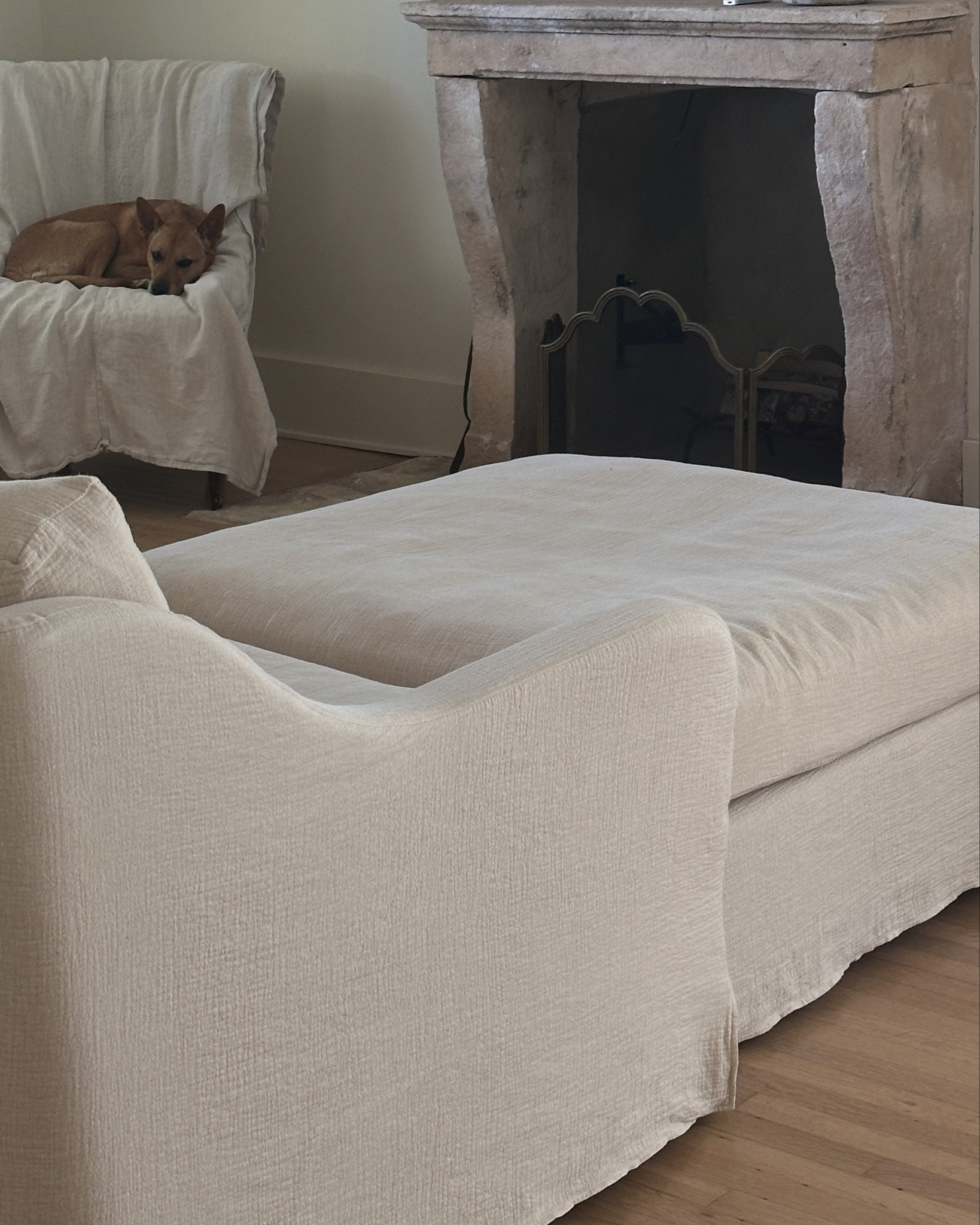 The comfiest couch known to mankind. Sixpenny Esme forever. 

#LTKHome
