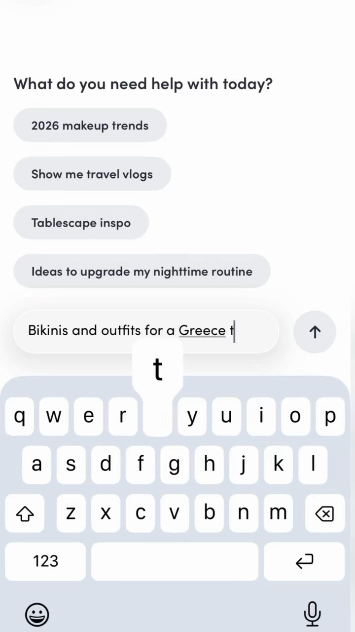 Outfits for your Euro summer? A full home refresh? The exact vibe you can’t put into words? Ask LTK AI anything. 🤖✨.