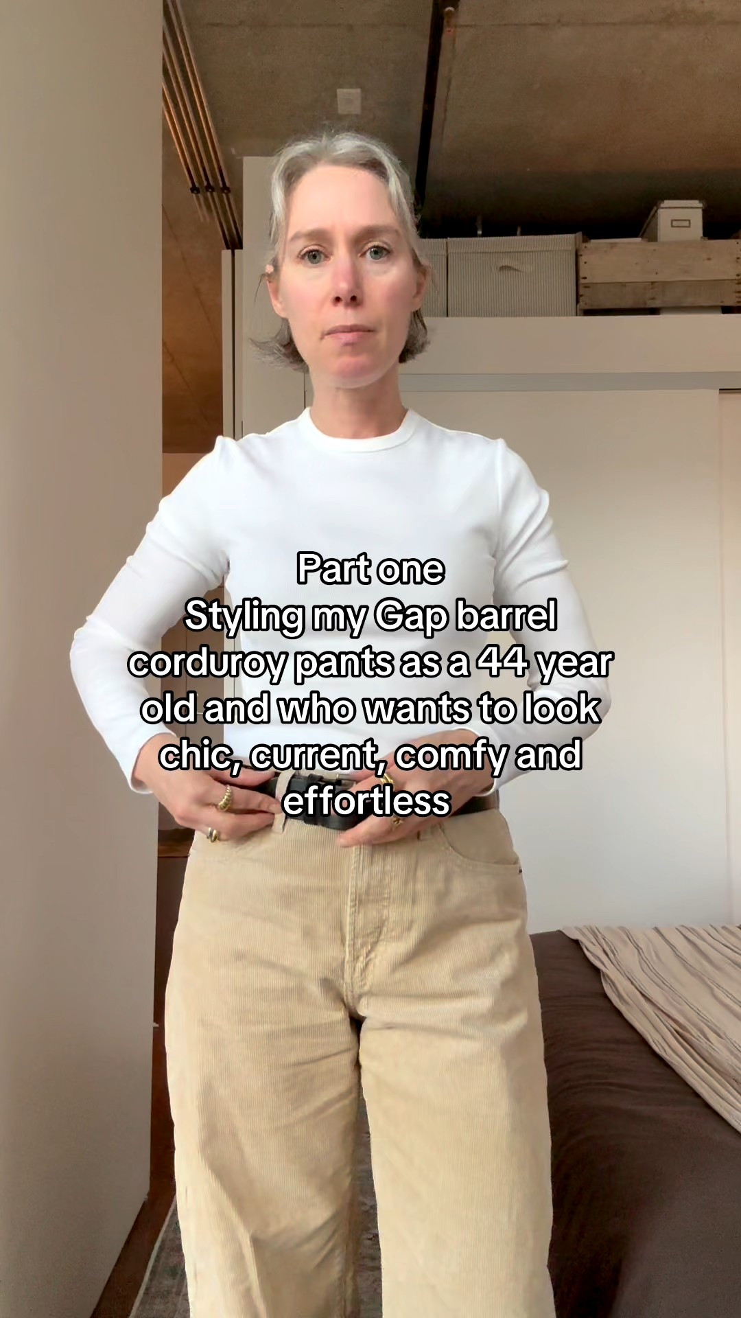 I can’t stop wearing these barrel corduroy pants from Gap. Dress them up or down. Wearing size 27 regular. Top is Uniqlo (linked similar) 

#LTKjeans #LTKfall #LTKcanada